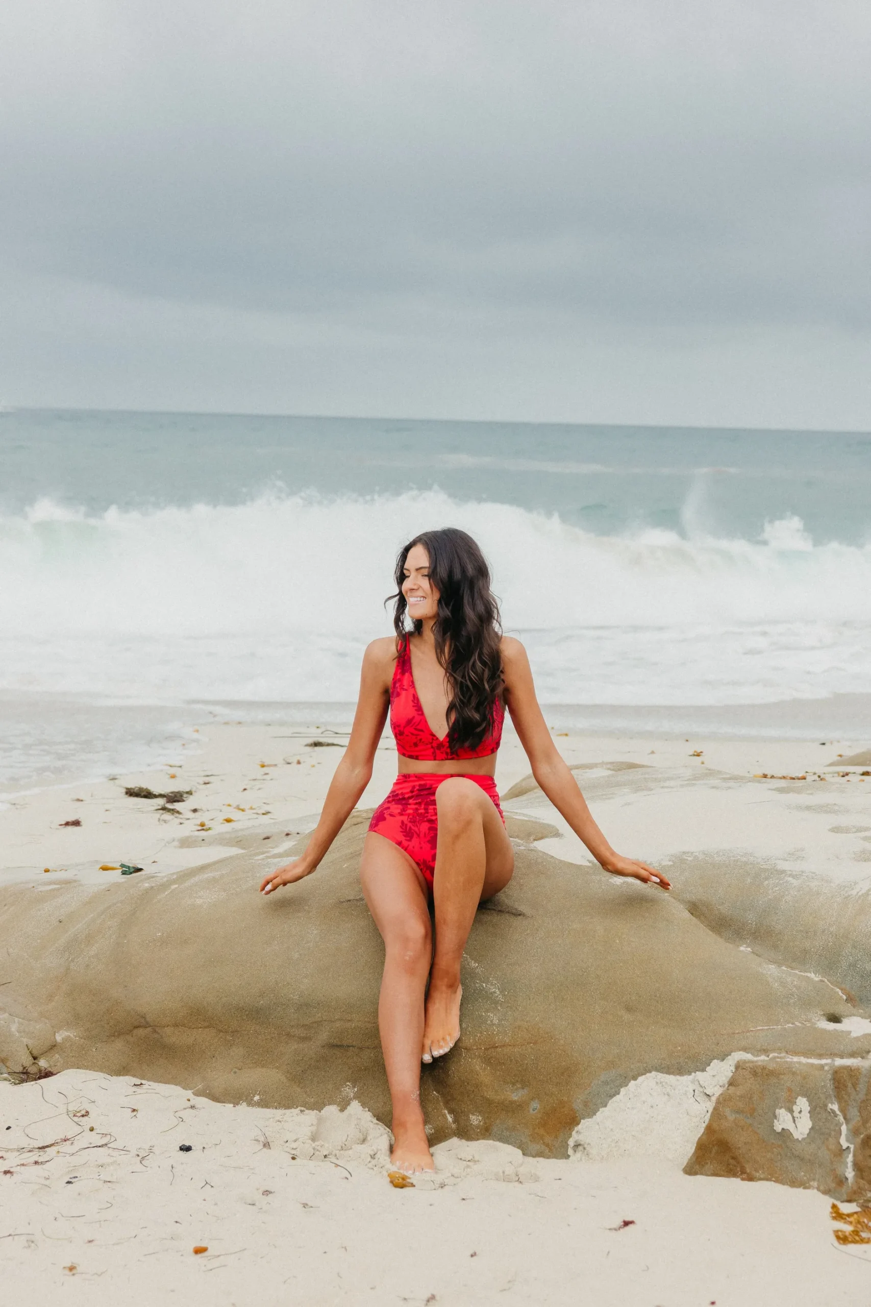 high_rise_bottoms__crimso_4.webp Swim Bottoms | Swim Bottoms>Maven Thread High Rise Bottoms - Crimson Floral