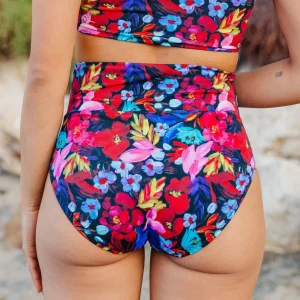 Swim Bottoms | Swim Bottoms>Maven Thread High Rise Bottoms - Midnight Floral