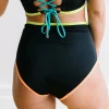 Swim Bottoms | Swim Bottoms>Maven Thread High Rise Bottoms - Neon