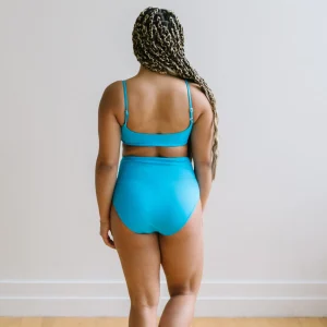 Swim Bottoms | Swim Bottoms>Maven Thread High Rise Bottoms - Neon Blue