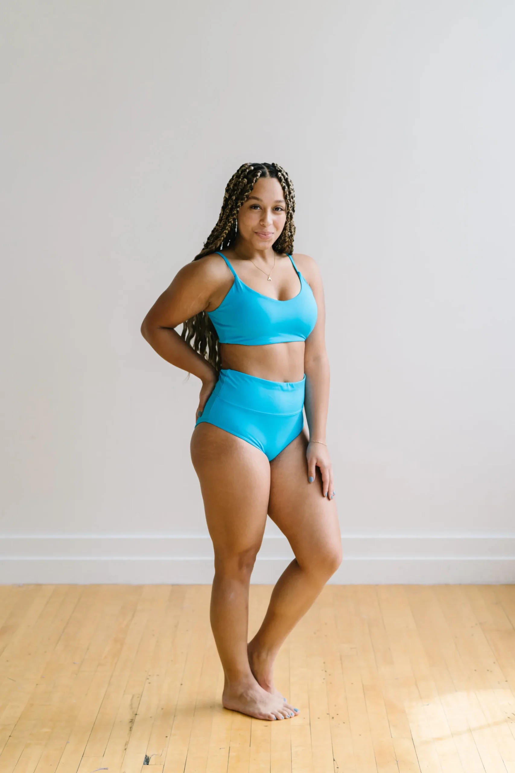 high_rise_bottoms__neon_b_8.webp Swim Bottoms | Swim Bottoms>Maven Thread High Rise Bottoms - Neon Blue
