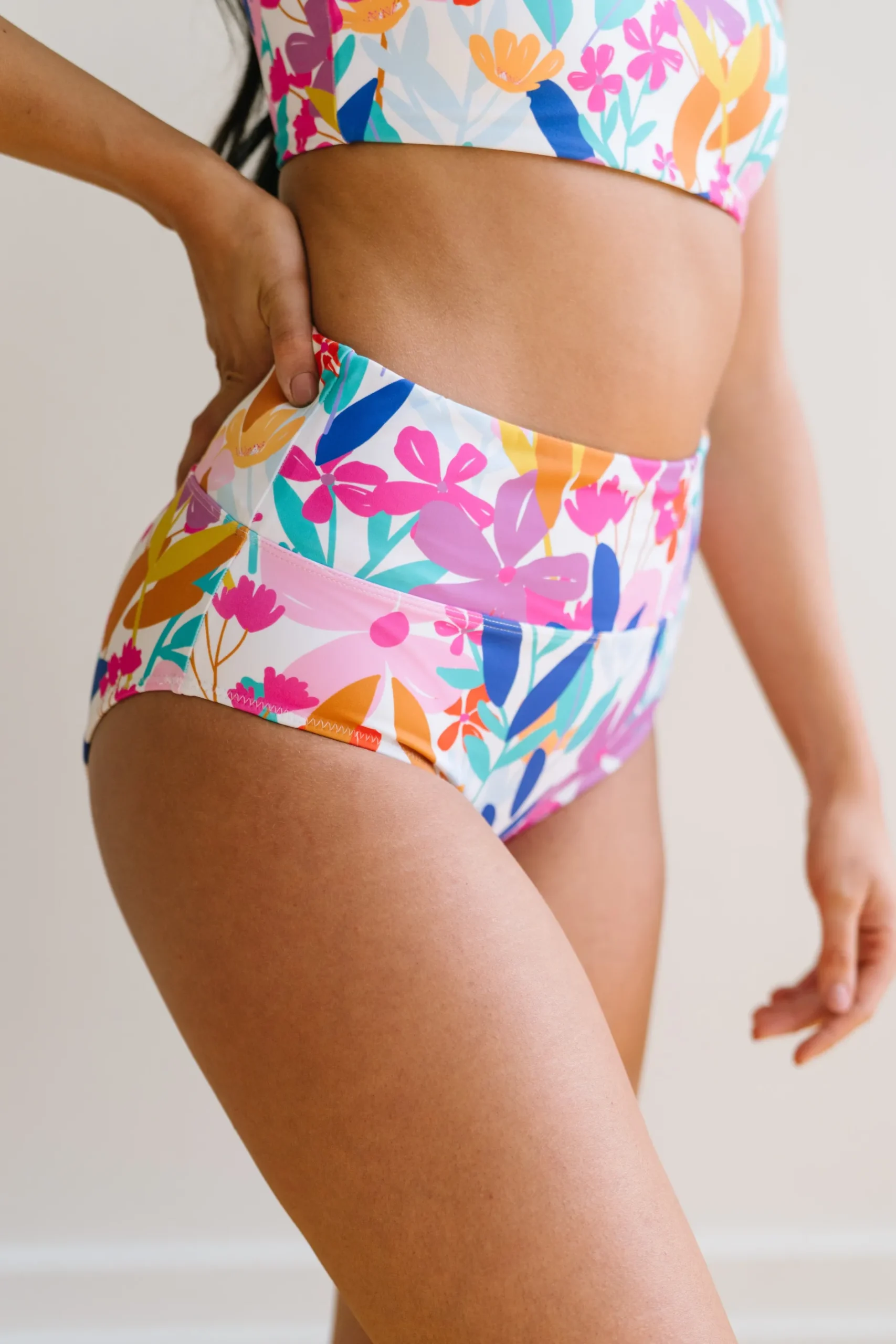 high_rise_bottoms__summer_1-1.webp Swim Bottoms | Swim Bottoms>Maven Thread High Rise Bottoms - Summer Floral