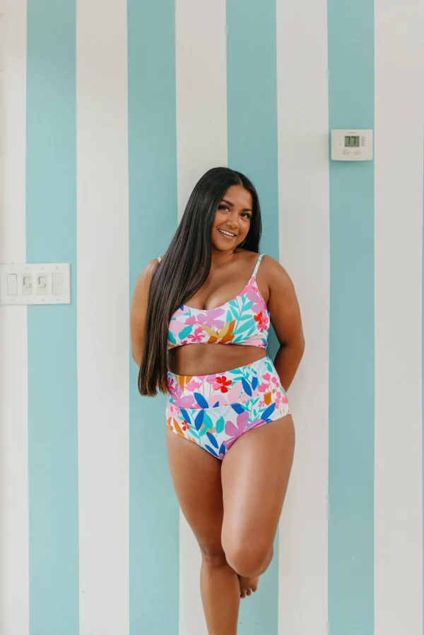 Swim Bottoms | Swim Bottoms>Maven Thread High Rise Bottoms - Summer Floral