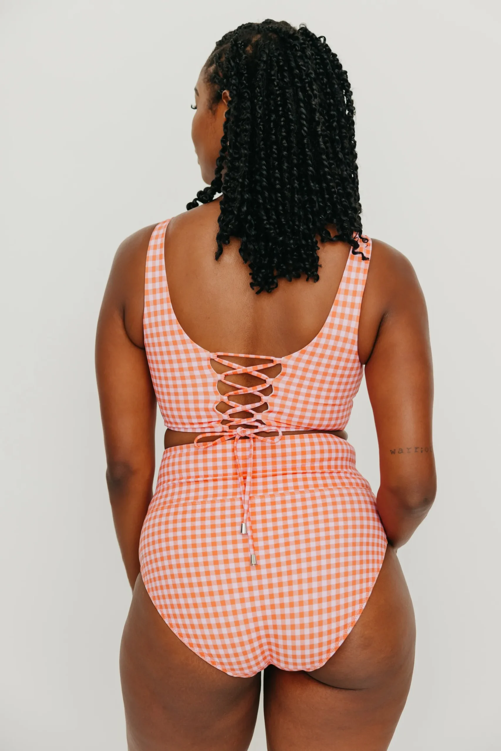 high_rise_bottoms__summer_4.webp Swim Bottoms | Swim Bottoms>Maven Thread High Rise Bottoms - Summer Gingham
