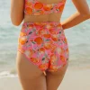 Swim Bottoms | Swim Bottoms>Maven Thread High Rise Bottoms - Tangerine