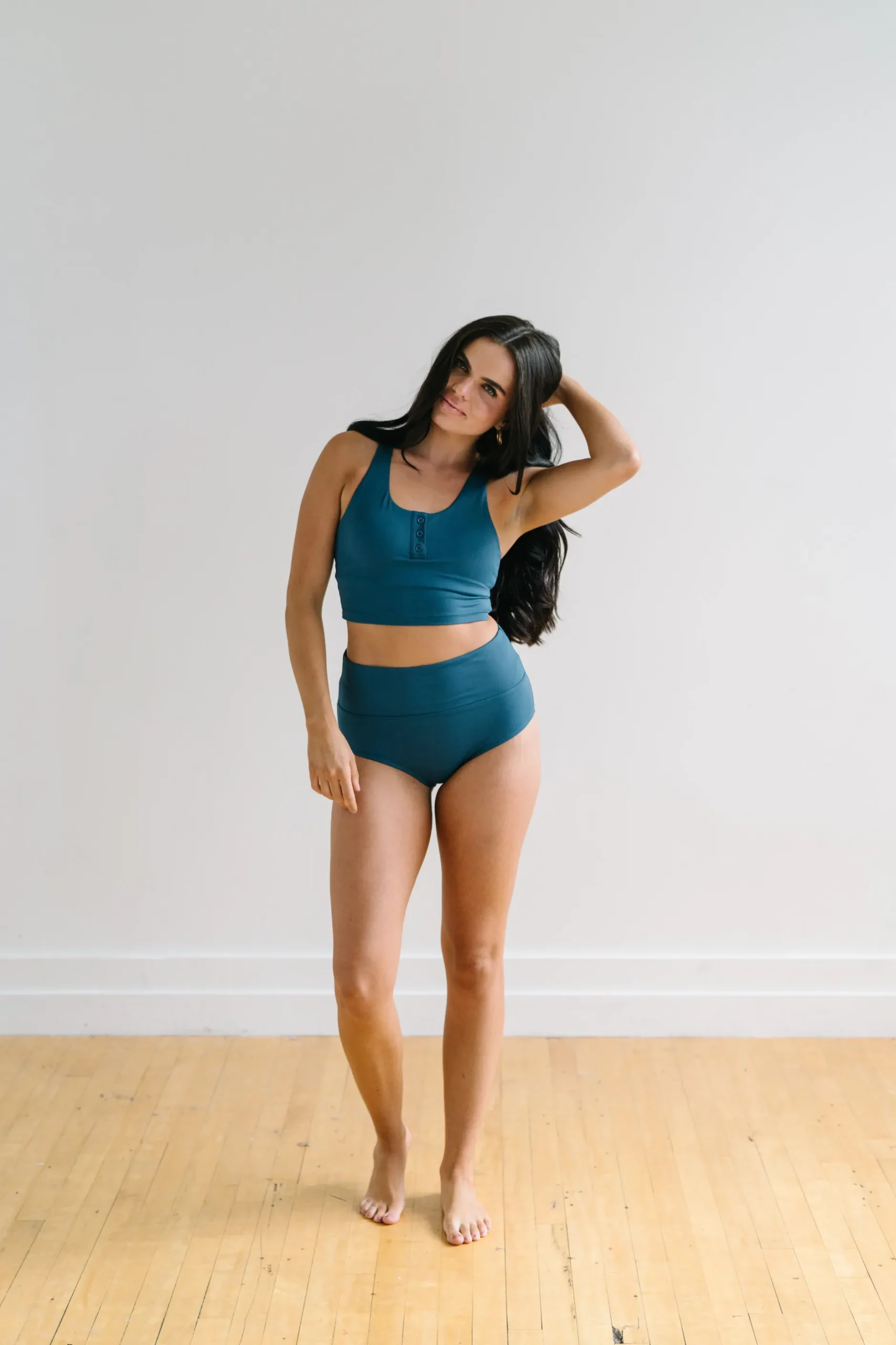 high_rise_bottoms__teal_2.webp Swim Bottoms | Swim Bottoms>Maven Thread High Rise Bottoms - Teal