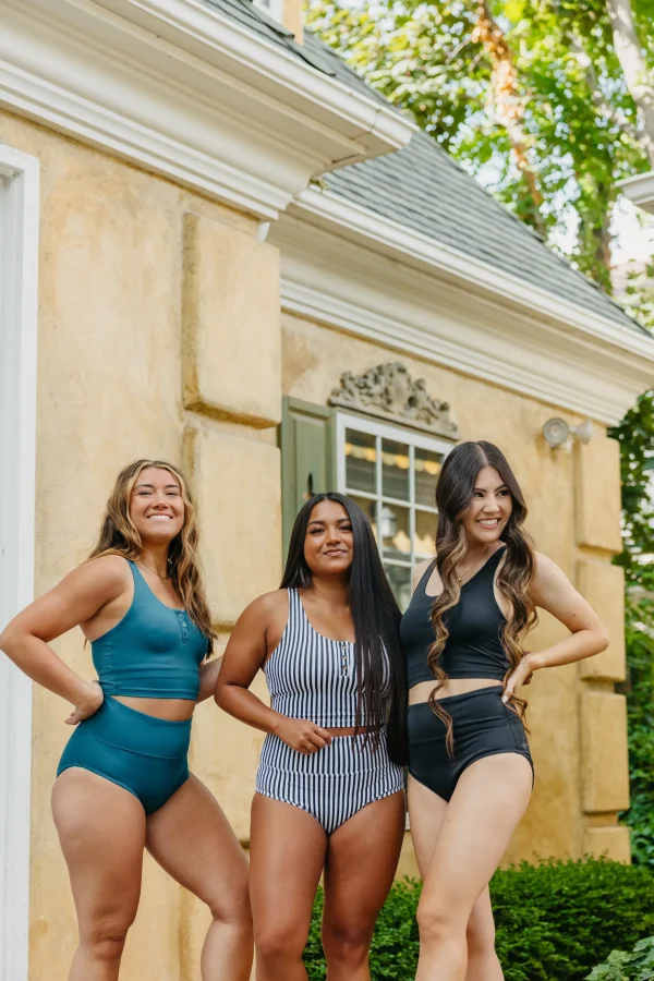 Swim Bottoms | Swim Bottoms>Maven Thread High Rise Bottoms - Teal