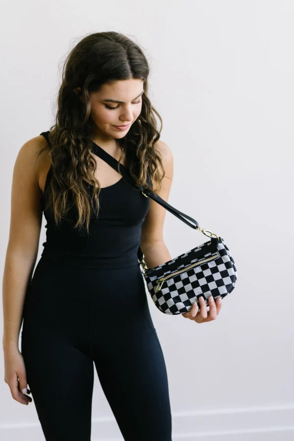 3-In-1 Everyday Bag>Maven Thread 3-in-1 Everyday Bag - Bu0026W Checkered