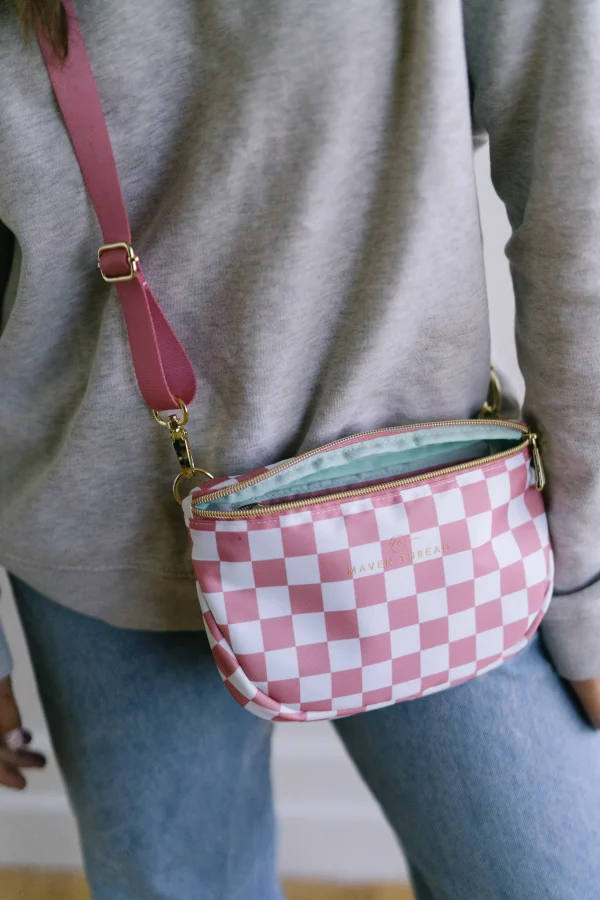 3-In-1 Everyday Bag>Maven Thread 3-in-1 Everyday Bag - Pink Checkered