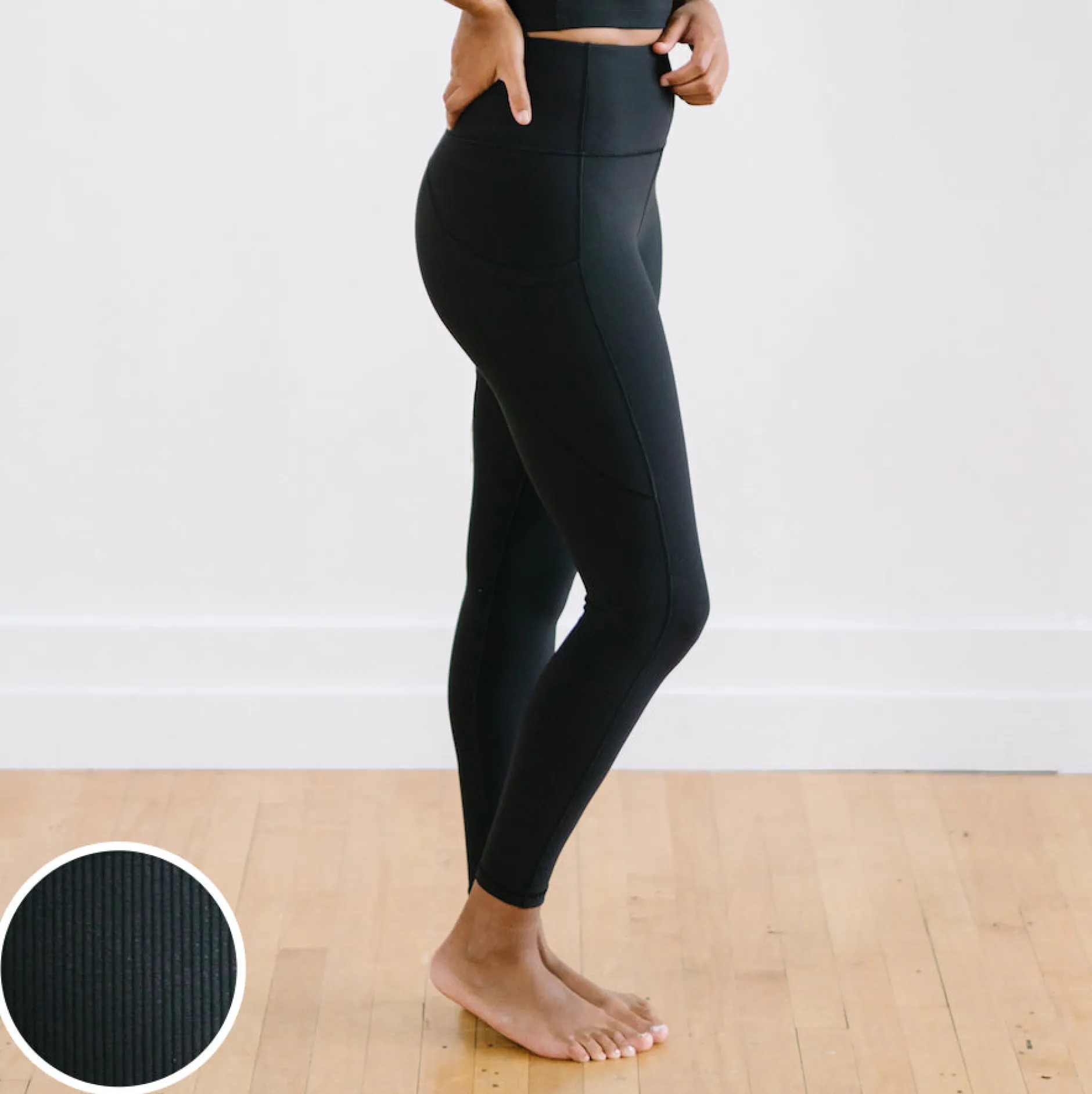 inspire_leggings__black_r_0.webp Leggings>Maven Thread Inspire Leggings - Black Ribbed