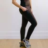 Leggings>Maven Thread Inspire Leggings - Brown Checkered