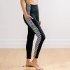 Leggings>Maven Thread Inspire Leggings - Bu0026W Checkered