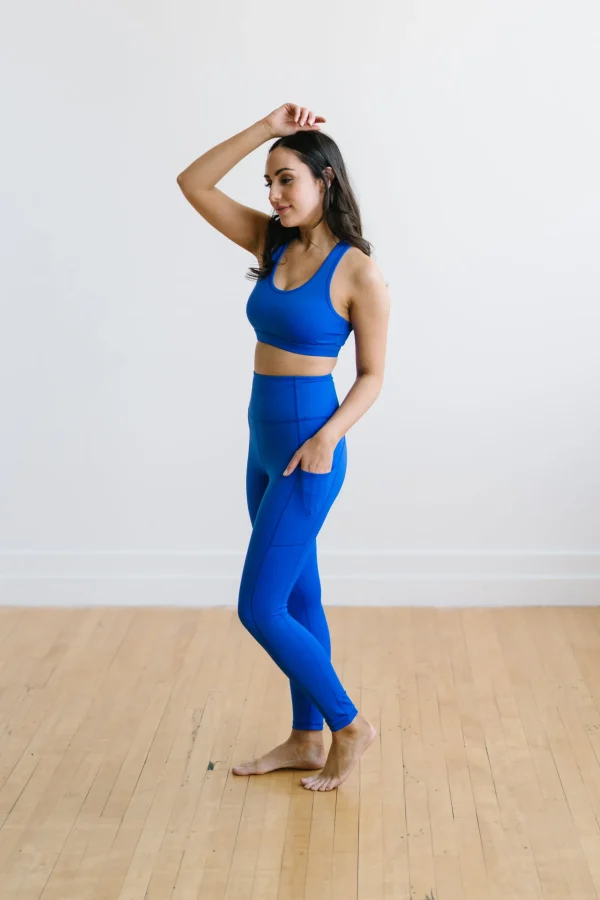 Leggings>Maven Thread Inspire Leggings - Cobalt