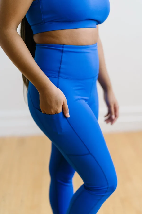 Leggings>Maven Thread Inspire Leggings - Cobalt