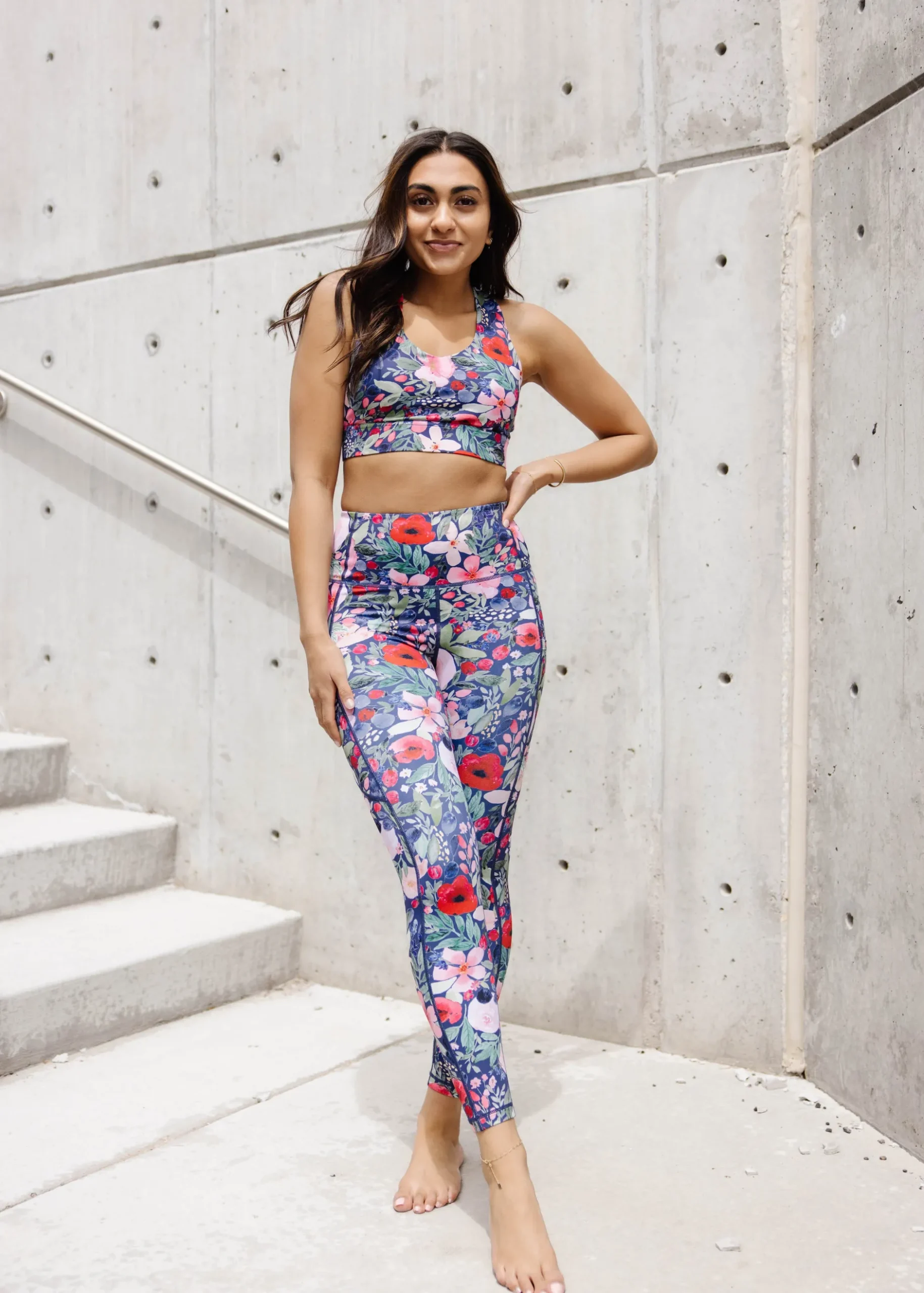 inspire_leggings__eden_fl_3.webp Leggings>Maven Thread Inspire Leggings - Eden Floral