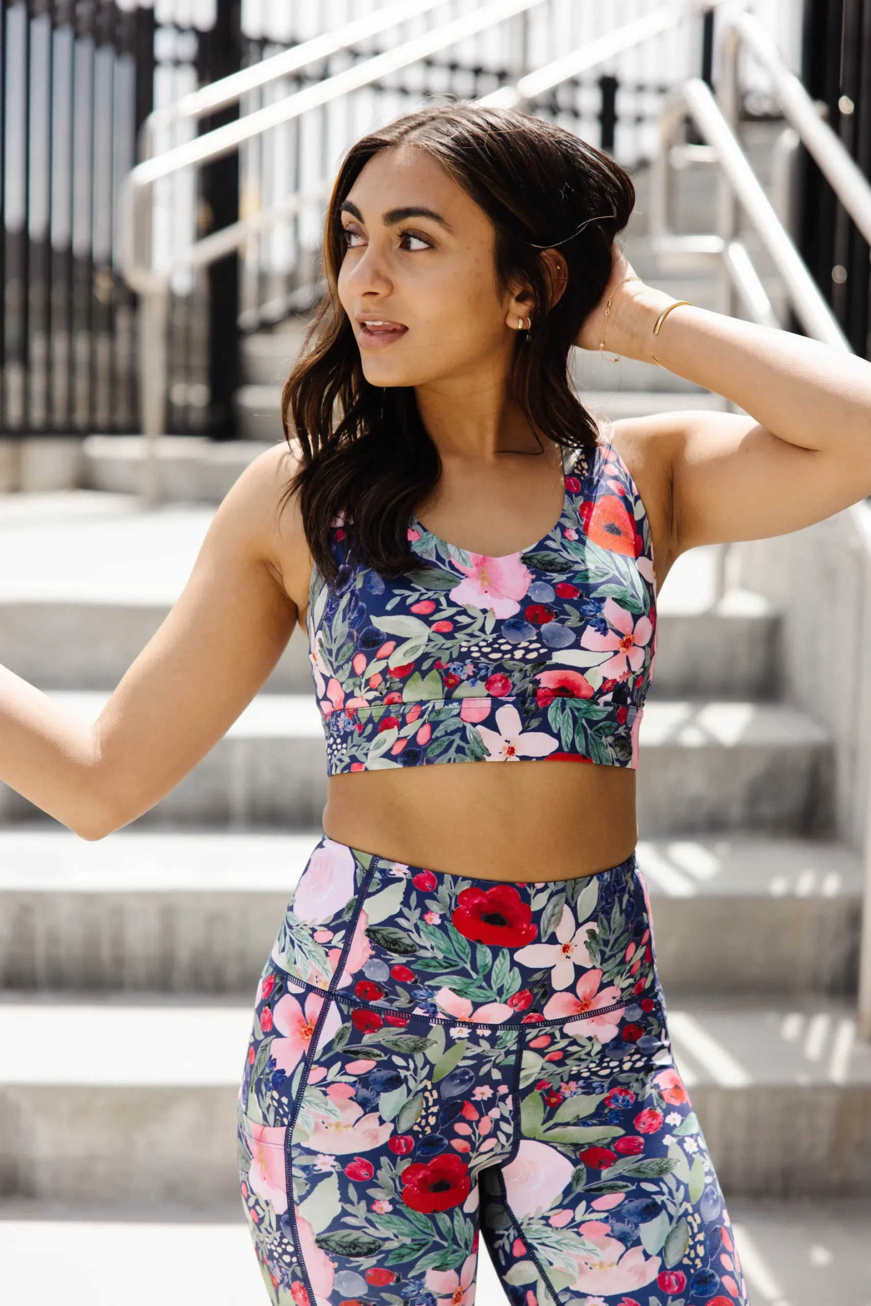 inspire_leggings__eden_fl_4.webp Leggings>Maven Thread Inspire Leggings - Eden Floral