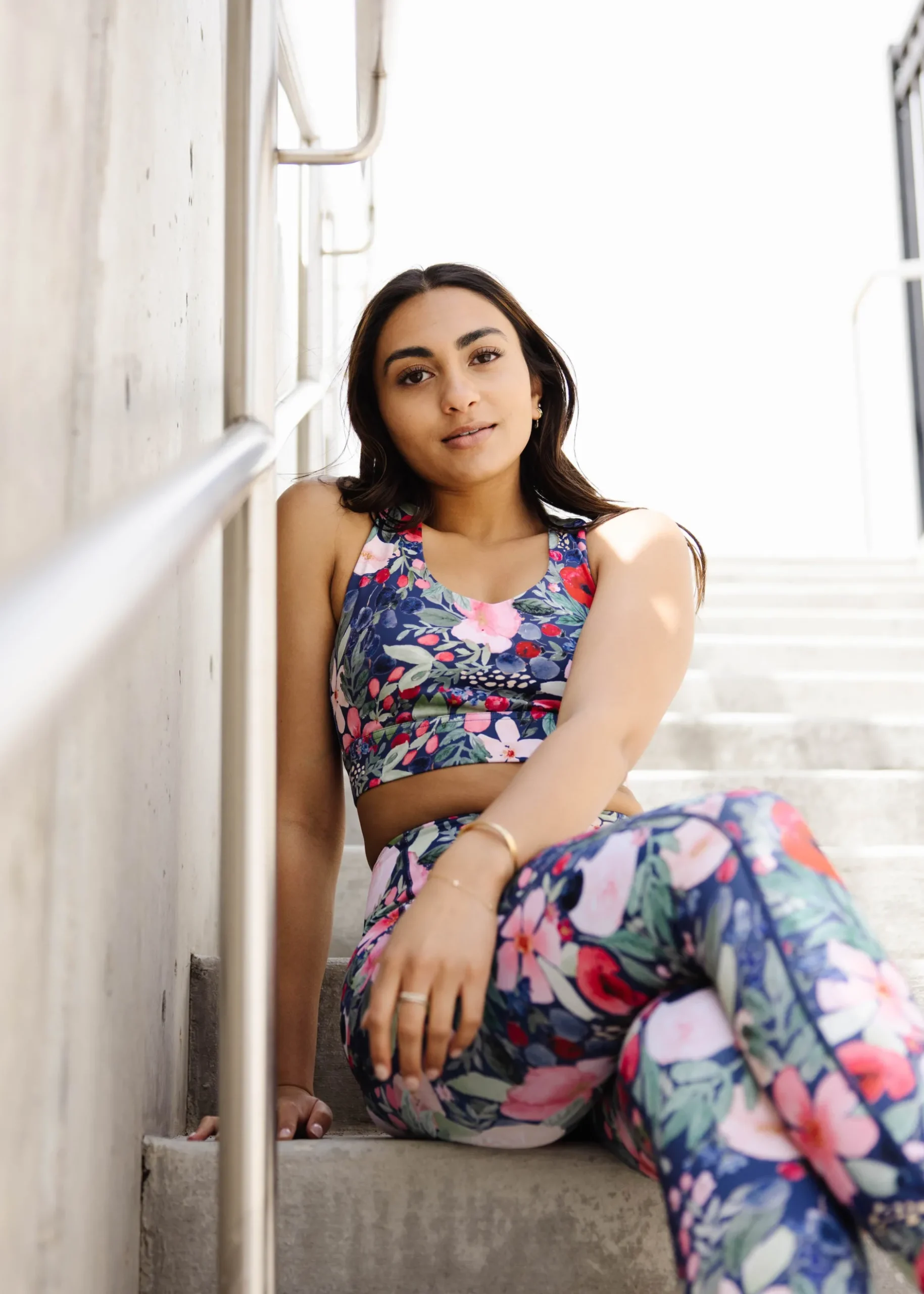 inspire_leggings__eden_fl_5.webp Leggings>Maven Thread Inspire Leggings - Eden Floral