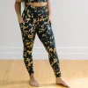 Leggings>Maven Thread Inspire Leggings - Gold Foil