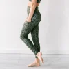 Leggings>Maven Thread Inspire Leggings - Green Leopard