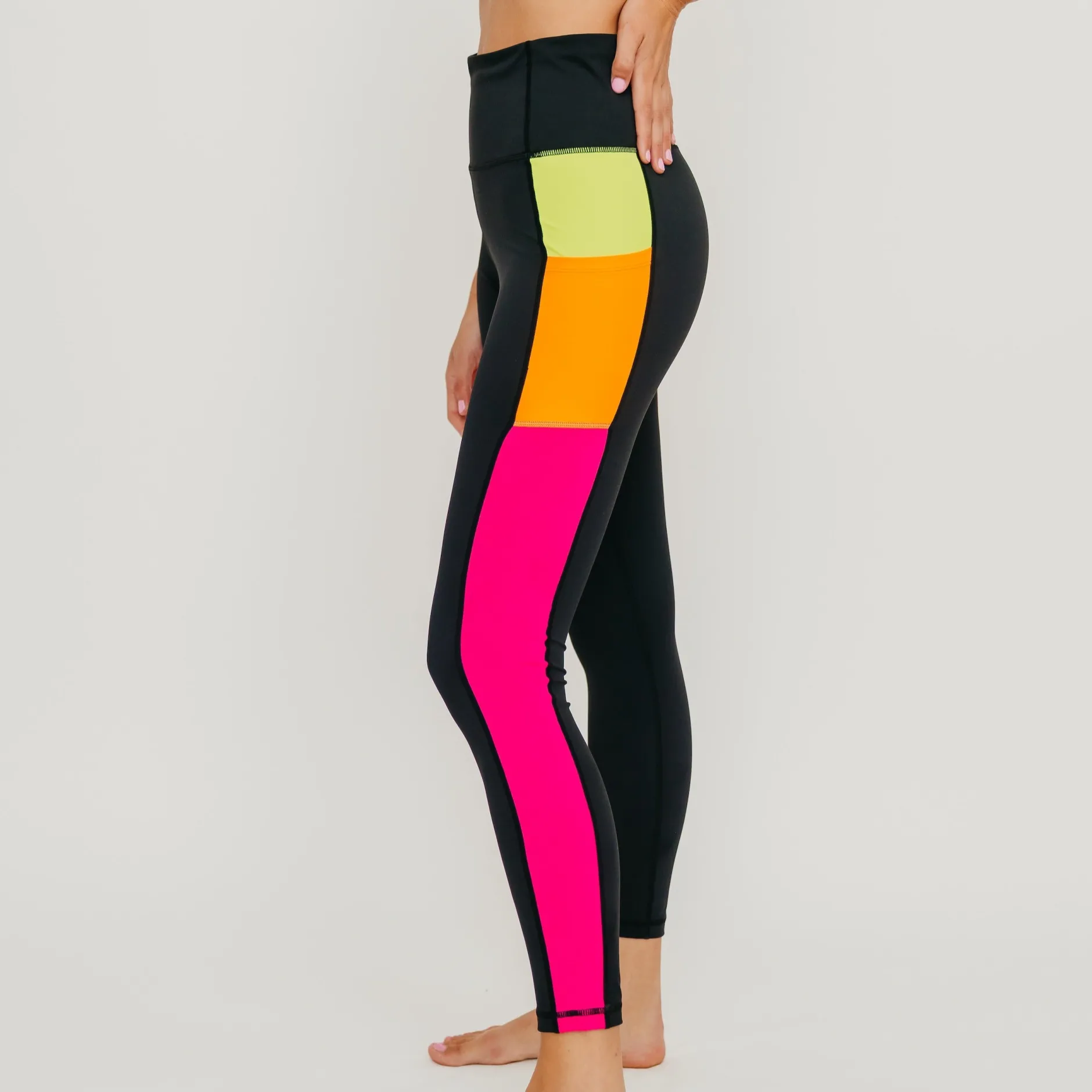 inspire_leggings__neon_co_0.webp Leggings>Maven Thread Inspire Leggings - Neon Colorblock