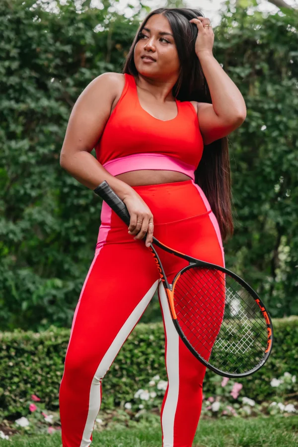 Leggings>Maven Thread Inspire Leggings - Passion Pink