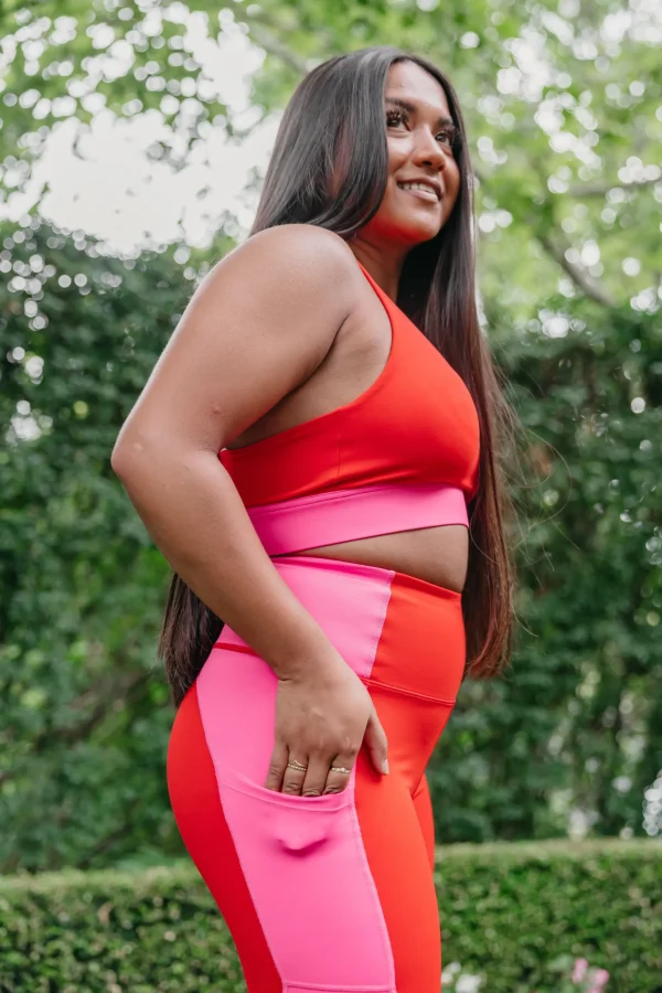 Leggings>Maven Thread Inspire Leggings - Passion Pink