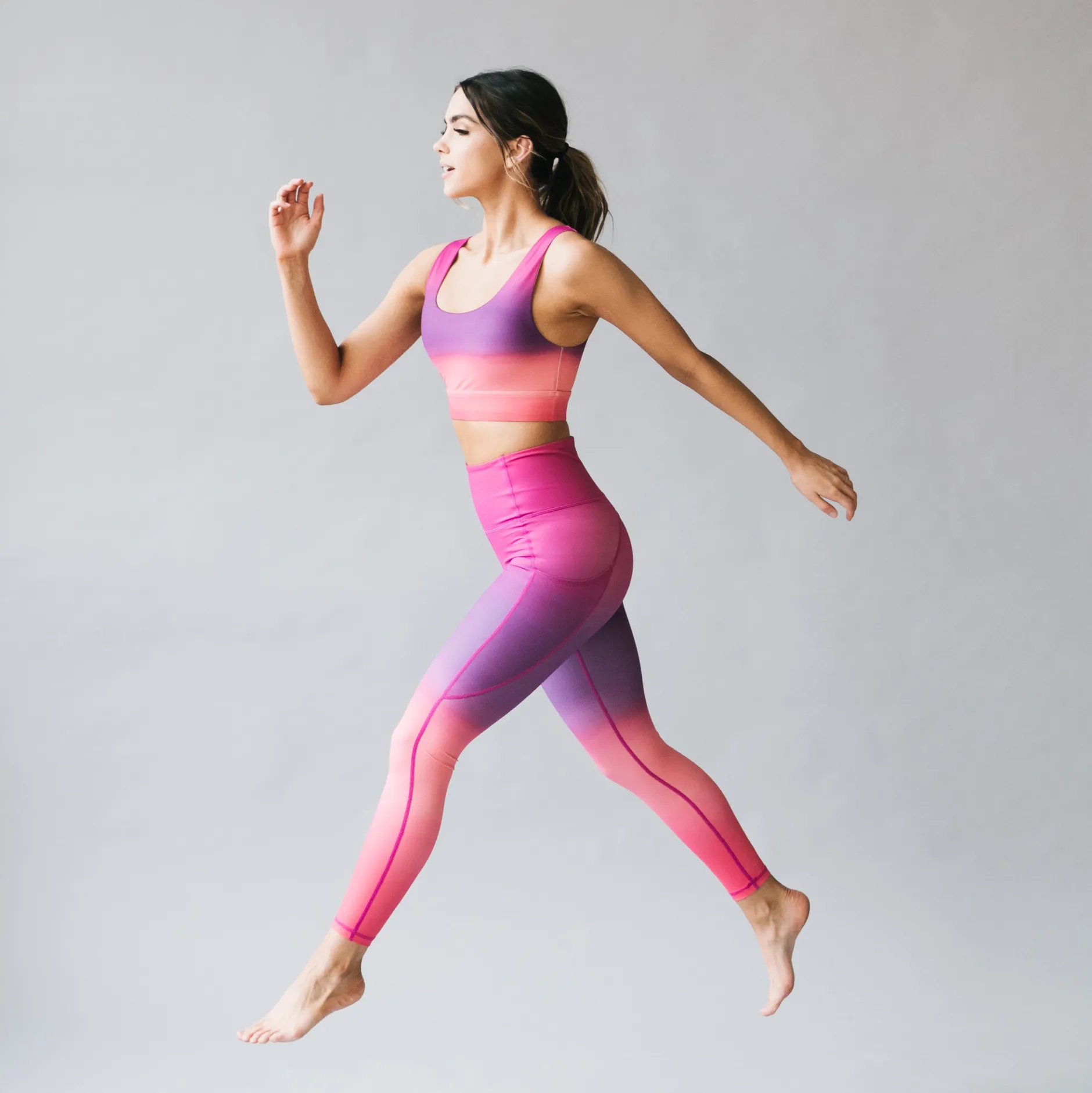 inspire_leggings__peachpu_3.webp Leggings>Maven Thread Inspire Leggings - Peach/Purple Ombre