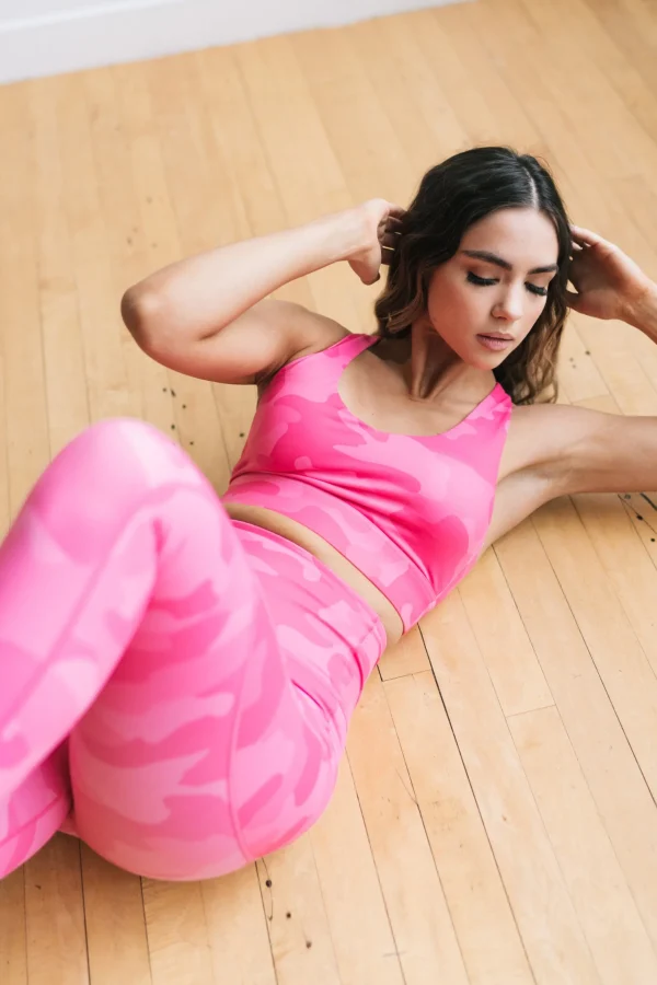Leggings>Maven Thread Inspire Leggings - Pink Camo