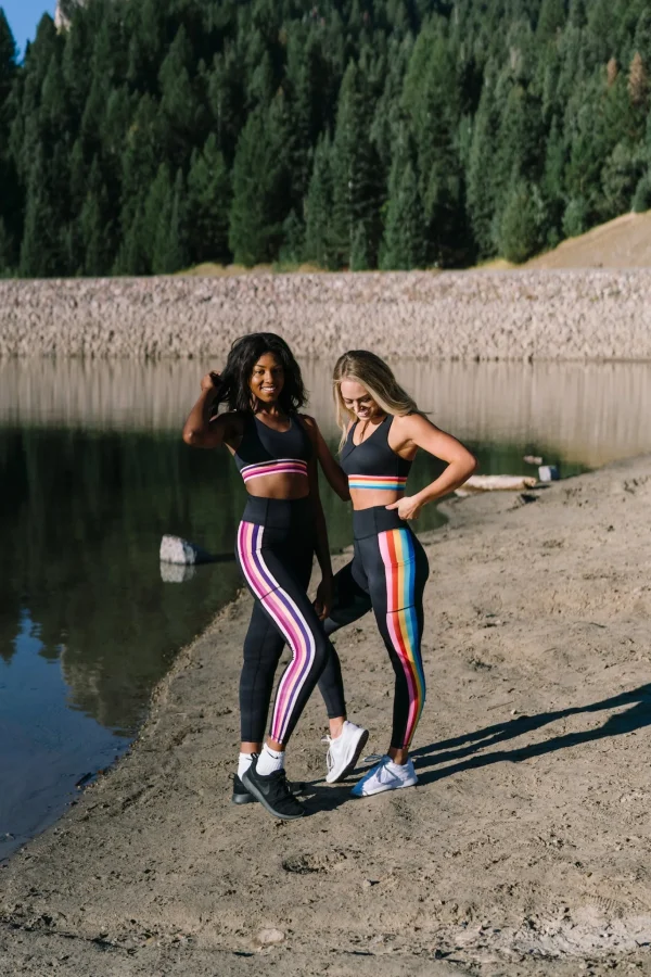 Leggings>Maven Thread Inspire Leggings - Rainbow