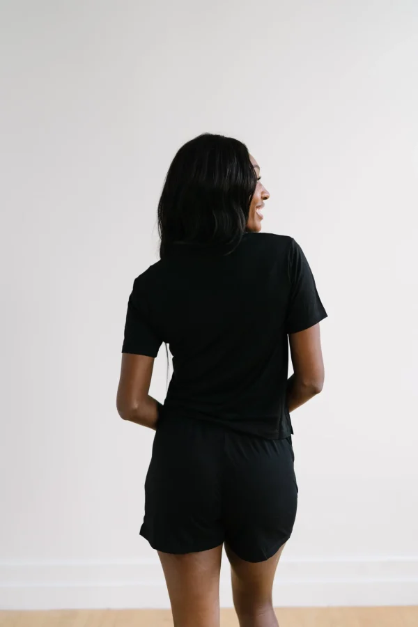 Shorts | Pajamas>Maven Thread Lounge Premium Pajama Shorts - Black