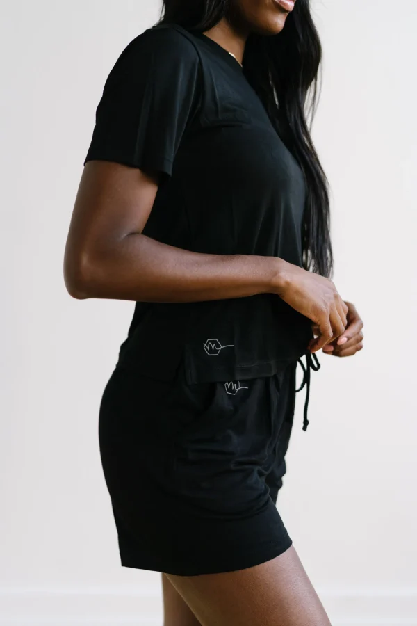 Shorts | Pajamas>Maven Thread Lounge Premium Pajama Shorts - Black