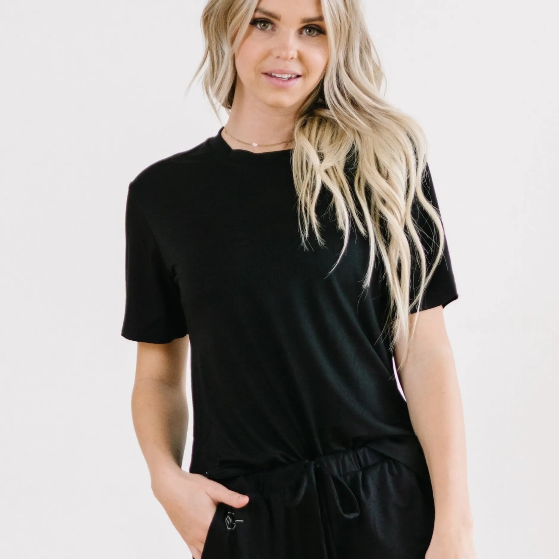 lounge_premium_pajama_top_0.webp Hoodies + Sleep | Pajamas>Maven Thread Lounge Premium Pajama Top - Black