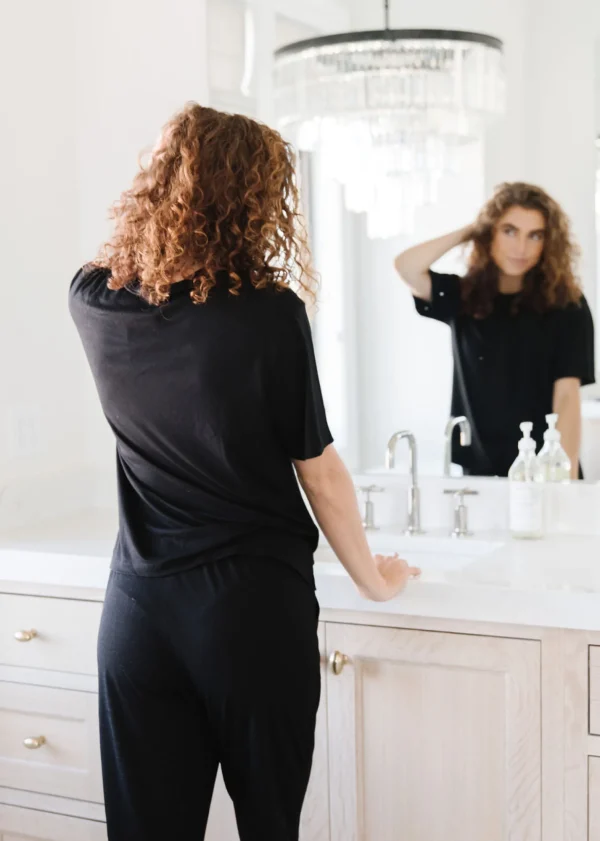 Hoodies + Sleep | Pajamas>Maven Thread Lounge Premium Pajama Top - Black