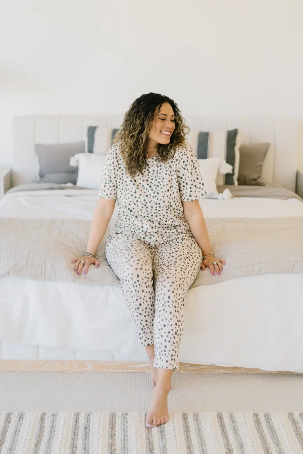 Hoodies + Sleep | Pajamas>Maven Thread Lounge Premium Pajama Top - Dalmatian
