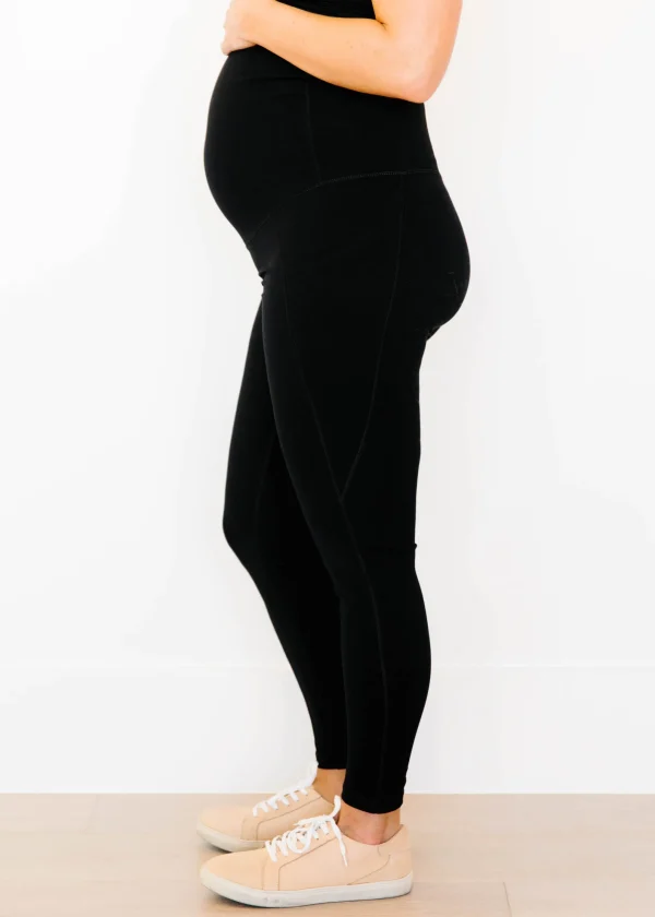Leggings>Maven Thread Maternity Leggings - Black