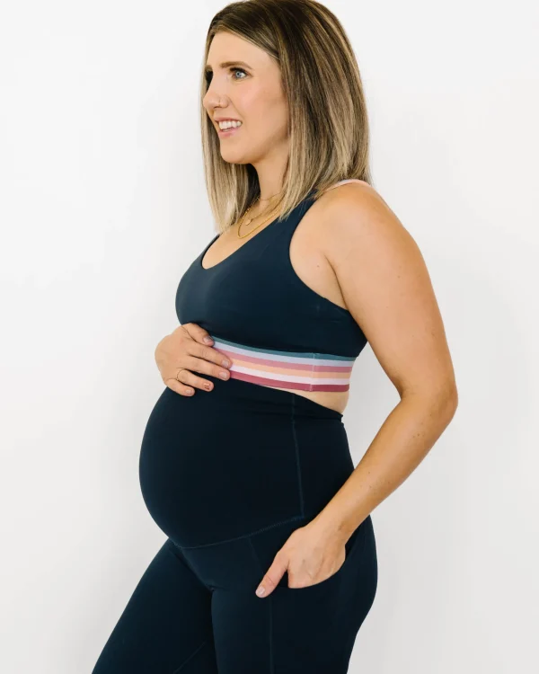 Leggings>Maven Thread Maternity Leggings - Navy
