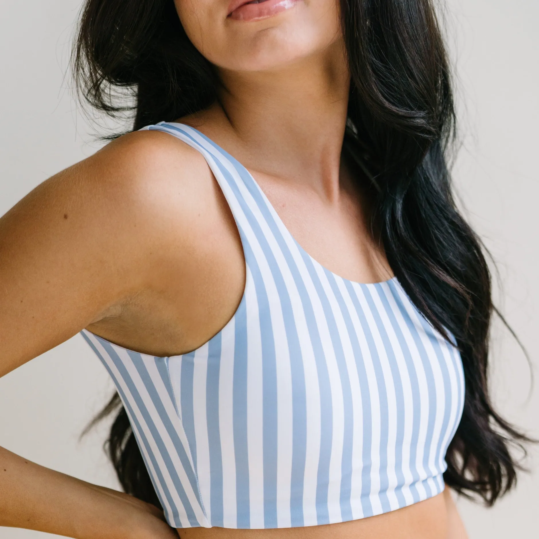 oasis_bikini_top__blue_st_1.webp Swim Tops | Swim Tops>Maven Thread Oasis Bikini Top - Blue Stripe