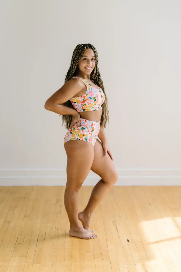 Swim Tops | Swim Tops>Maven Thread Oasis Bikini Top - Watercolor Floral