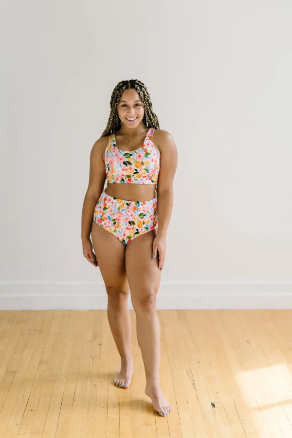 Swim Tops | Swim Tops>Maven Thread Oasis Bikini Top - Watercolor Floral