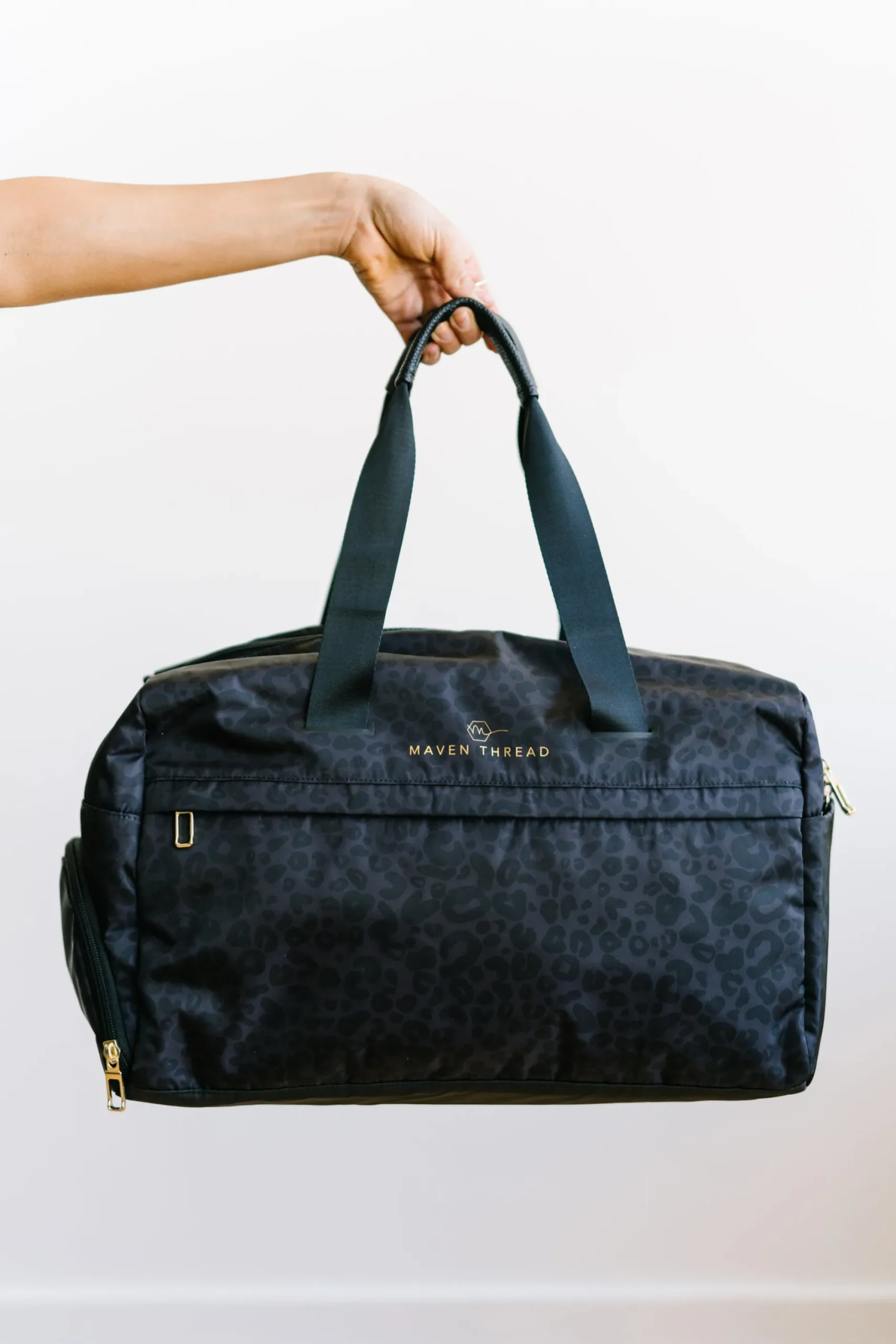on_the_go_duffel__grey_le_10.webp Duffel Bags>Maven Thread On the Go Duffel - Grey Leopard