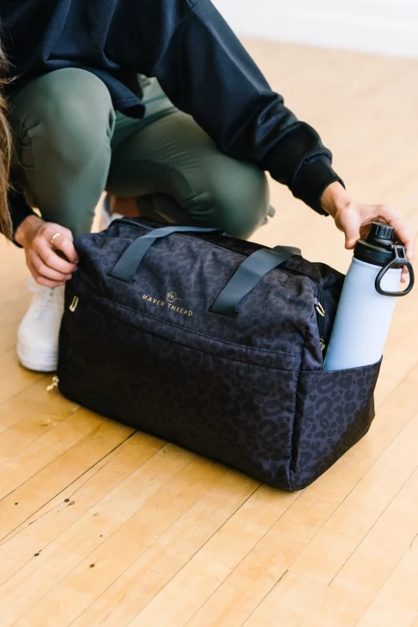 Duffel Bags>Maven Thread On the Go Duffel - Grey Leopard