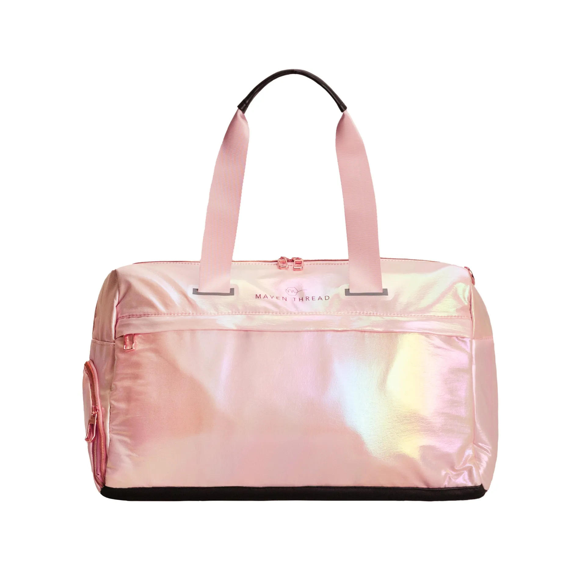 on_the_go_duffel__pink_ir_6.webp Duffel Bags>Maven Thread On the Go Duffel - Pink Iridescent