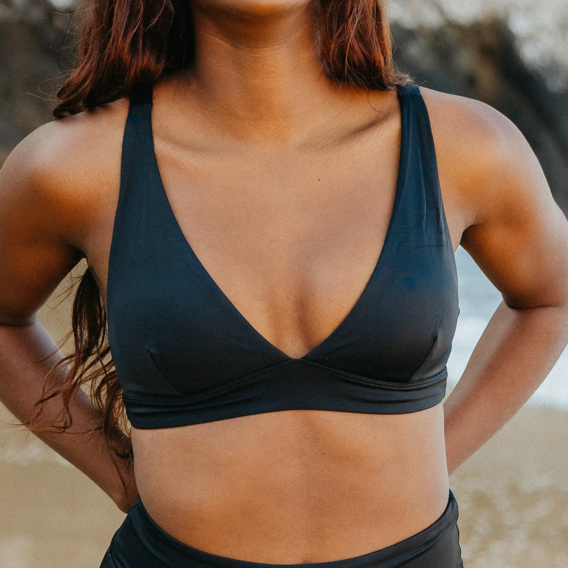 plunge_bikini_top__black_0.webp Swim Tops | Swim Tops>Maven Thread Plunge Bikini Top - Black