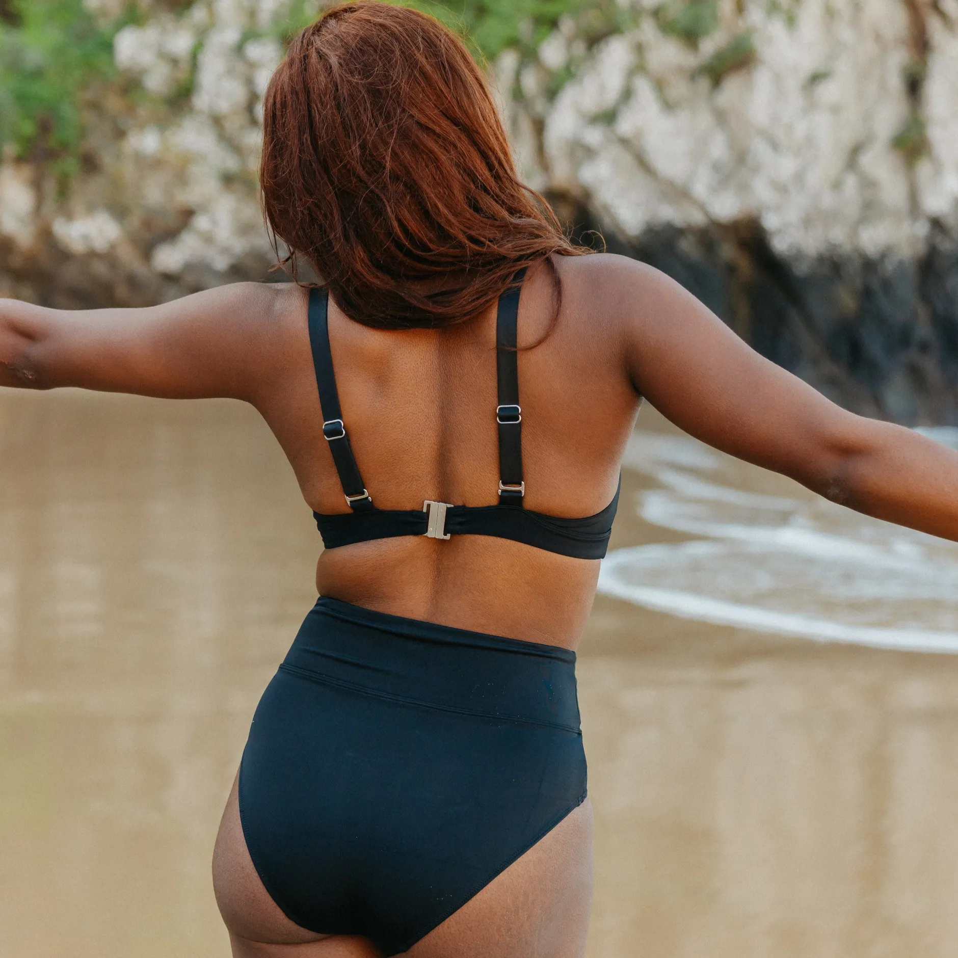 plunge_bikini_top__black_1.webp Swim Tops | Swim Tops>Maven Thread Plunge Bikini Top - Black