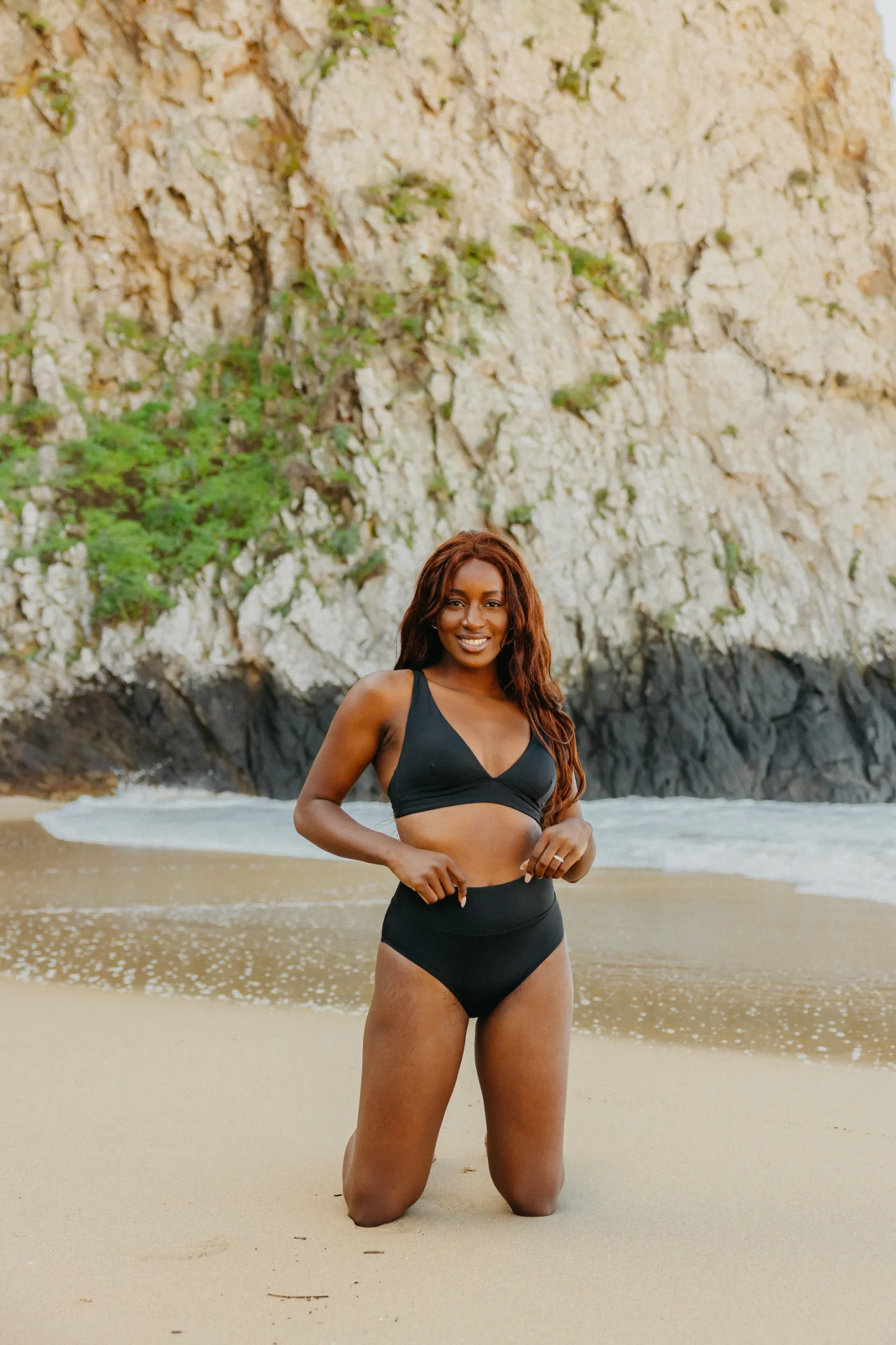 plunge_bikini_top__black_2.webp Swim Tops | Swim Tops>Maven Thread Plunge Bikini Top - Black