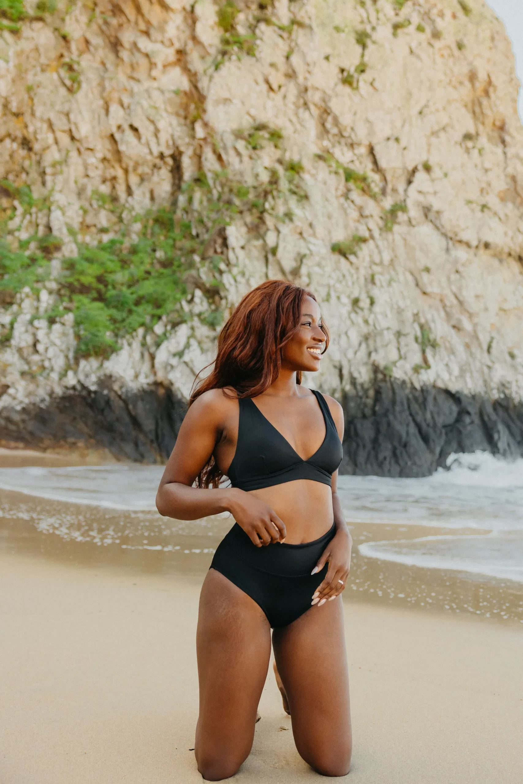 plunge_bikini_top__black_6.webp Swim Tops | Swim Tops>Maven Thread Plunge Bikini Top - Black