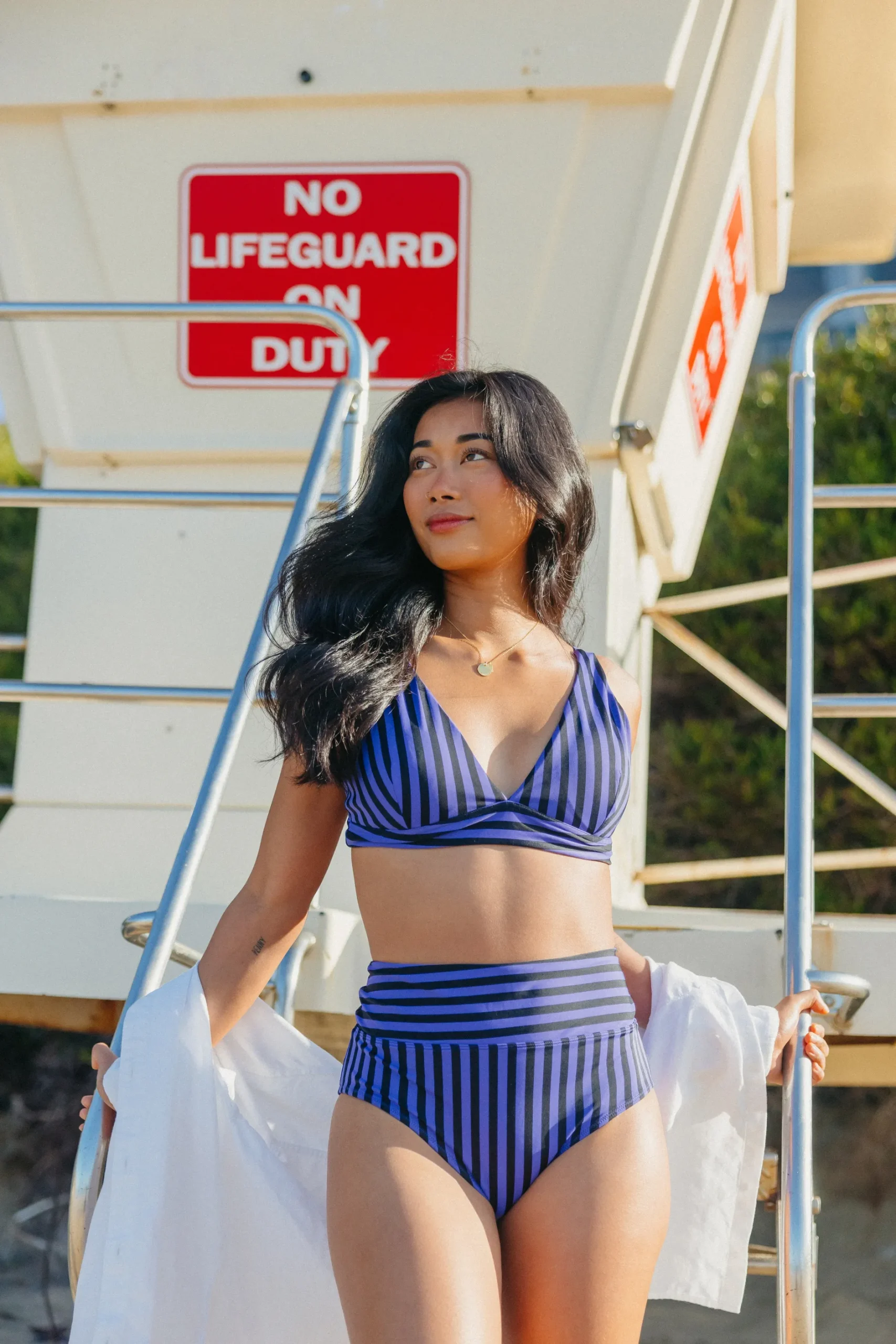 plunge_bikini_top__blackb_4.webp Swim Tops | Swim Tops>Maven Thread Plunge Bikini Top - Blackberry Stripe