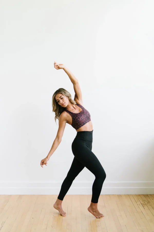 Sports Bras>Maven Thread Power Sports Bra - Cheetah