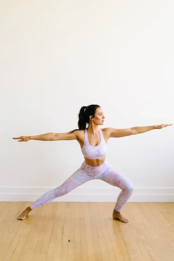 Sports Bras>Maven Thread Power Sports Bra - Pastel Marble