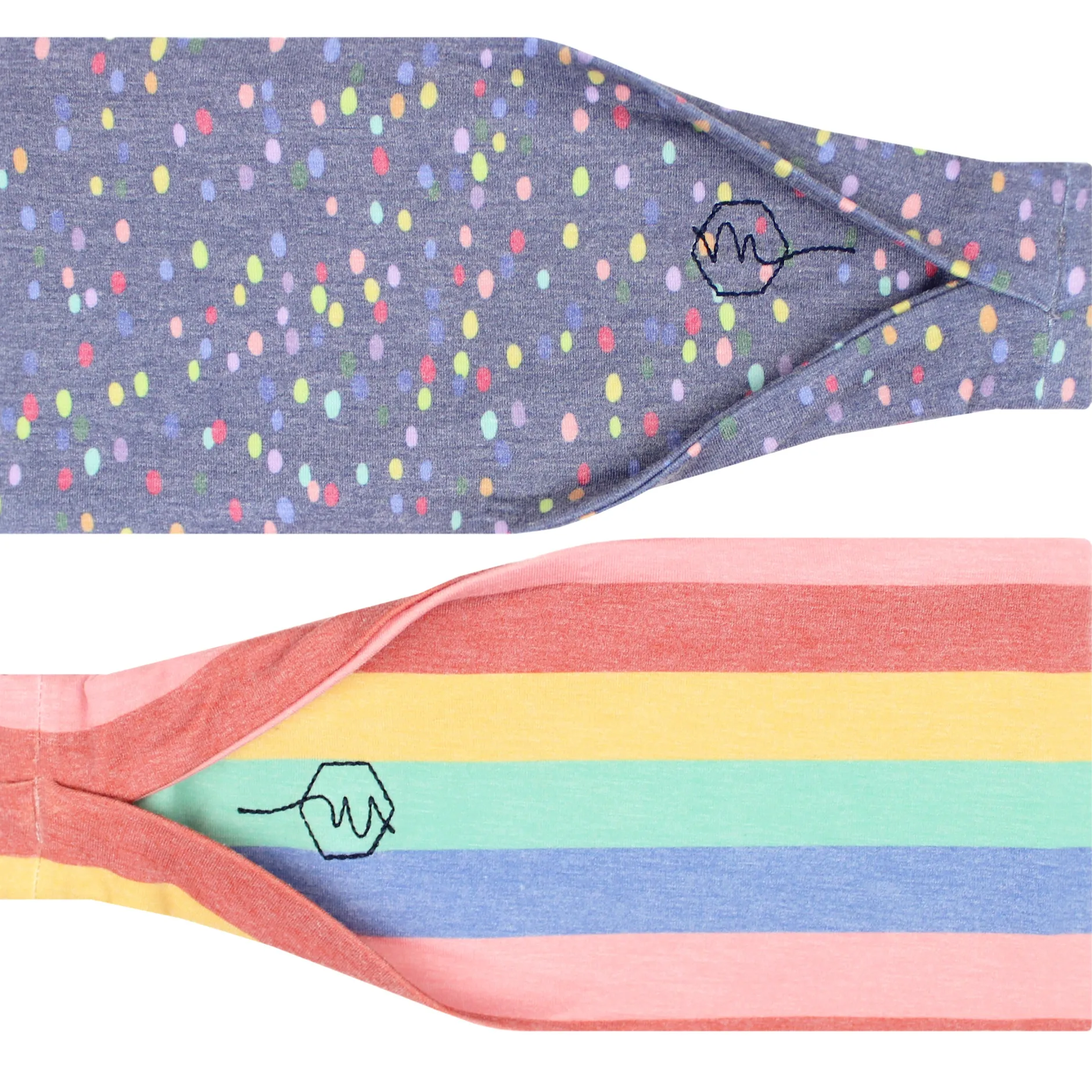 rainbow___headband_0.webp Headbands>Maven Thread RAINBOW - 4'' Headband